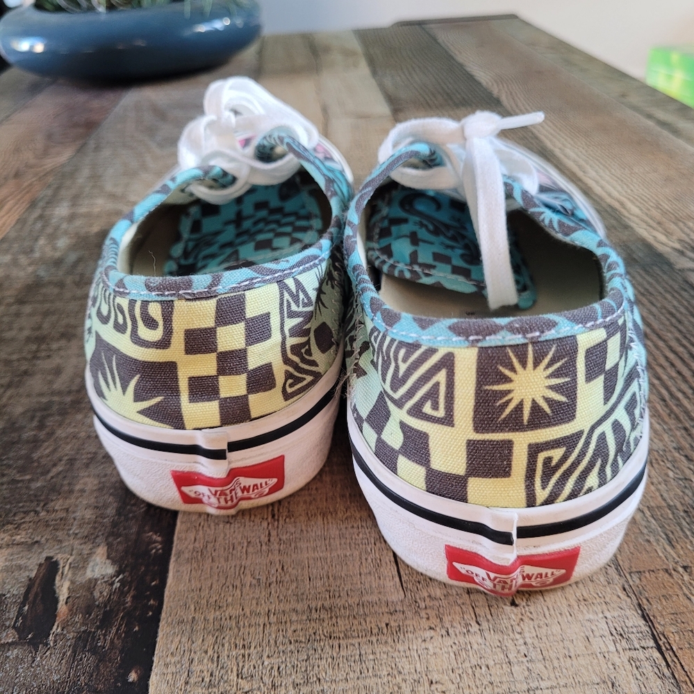 Vans Multicolor Ombre Retro Women's Shoes, Size 8 - Picture 5 of 8